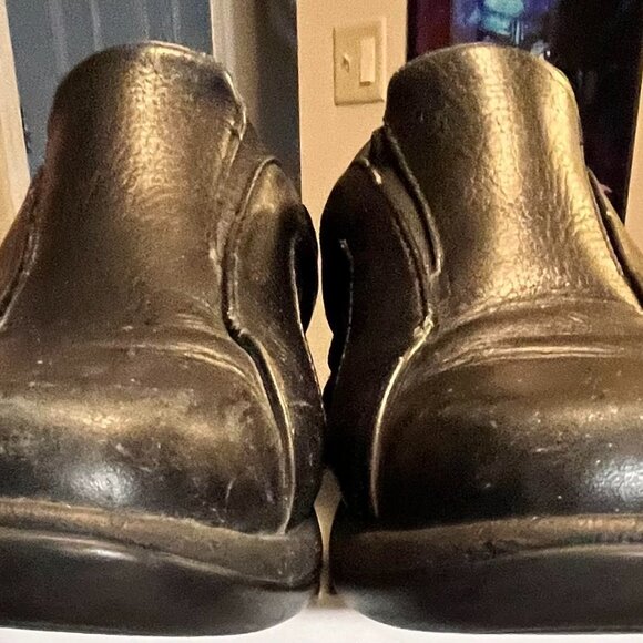 Comfy Women's Merrell Topo Soar Black Slip On Leather Loafers Size 8 - Picture 5 of 7